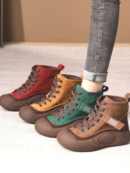 Women's High-top Casual Soft-soled Lightweight Boots