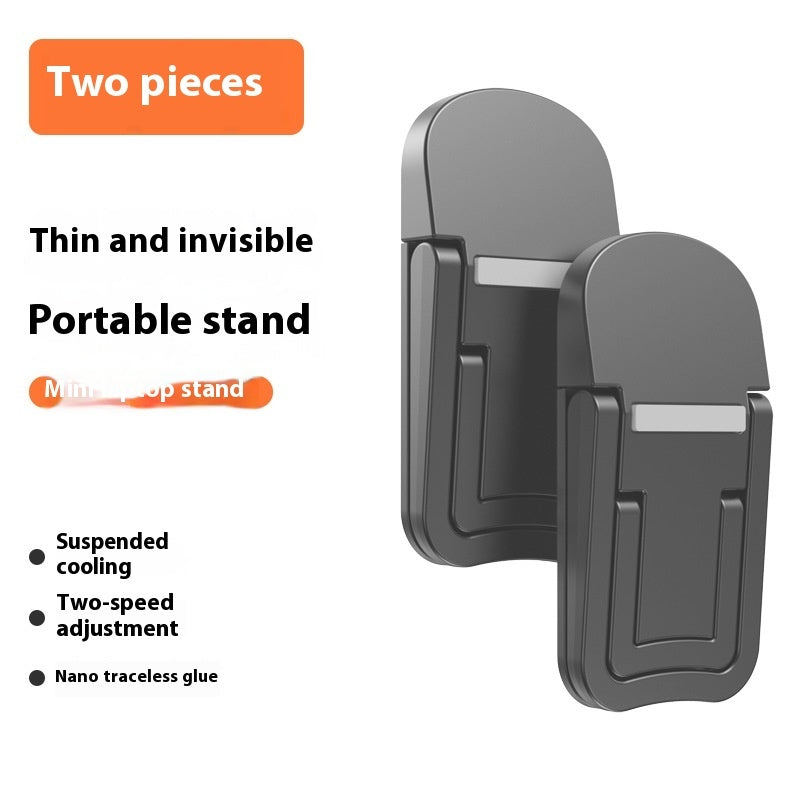 Laptop Stand Folding Storage And Carrying Invisible Paste Bracket