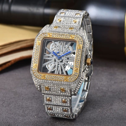 Women's Diamond Fashion Steel Strap Watch touchydesign