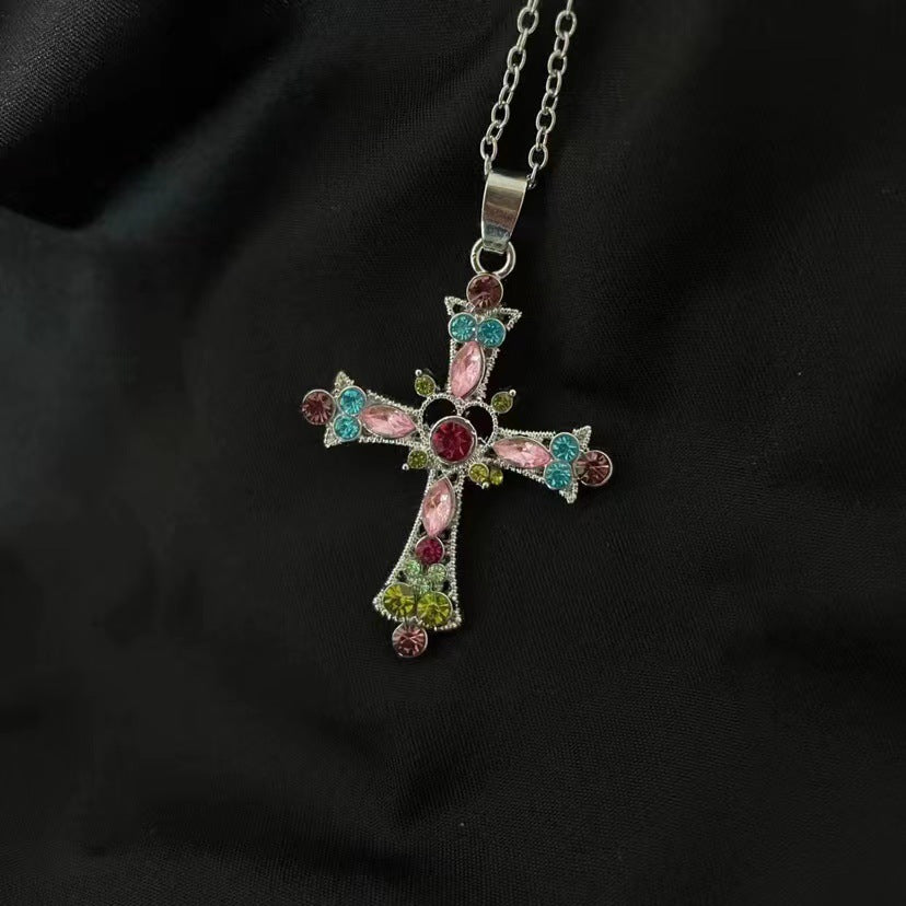 Fashion Personality Cross Necklace For Women touchydesign