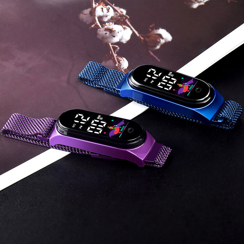 Innovative Colorful Waterproof Touch Screen Bracelet & Watch touchydesign